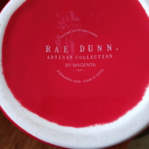 Rae Dunn red Christmas mugs - Picture 3 of 3